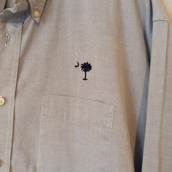 Citadel Men’s Button Down Pinpoint 80's 2-Ply Cotton Size 18/35 - Picture 7 of 9